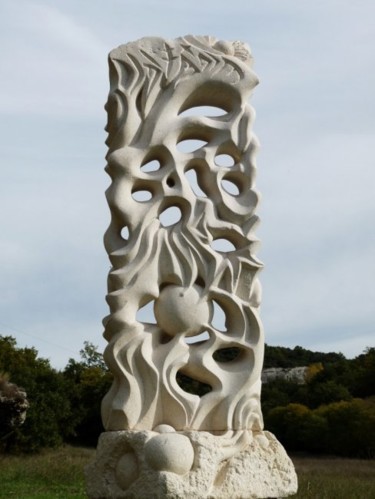 Sculpture titled "Orion deuxième face" by Alain Bernegger, Original Artwork