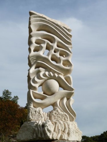 Sculpture intitulée "Orion première face" par Alain Bernegger, Œuvre d'art originale