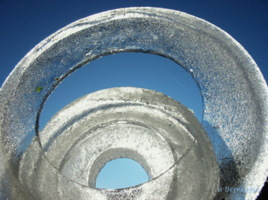 Инсталляция под названием "Anneaux de glace" - Alain Bernegger, Подлинное произведение искусства