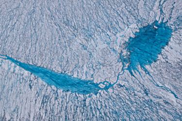 Photographie intitulée "Blue Lakes 02, Gree…" par Bernhard Edmaier, Œuvre d'art originale, Photographie non manipulée