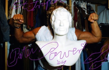 Коллажи под названием "Body guard…Power by…" - Bernie Spielmann, Подлинное произведение искусства, Акрил