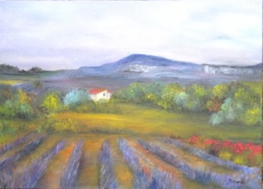 Peinture intitulée "Provence" par Bernie38, Œuvre d'art originale