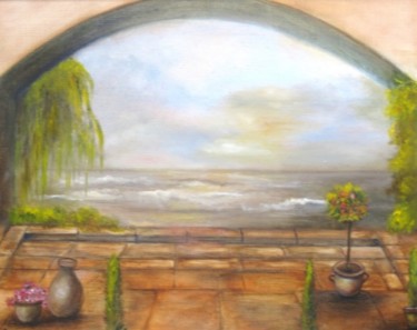 Peinture intitulée "L'arche" par Bernie38, Œuvre d'art originale