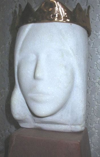 Sculptuur getiteld "Princess" door Bertalan, Origineel Kunstwerk