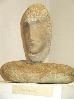 Sculpture titled "Aphrodite" by Bertalan, Original Artwork, Stone