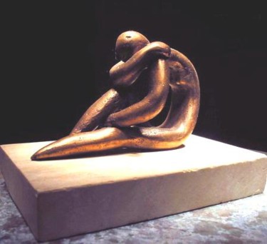 Sculpture intitulée "Stage" par Bertalan, Œuvre d'art originale, Métaux