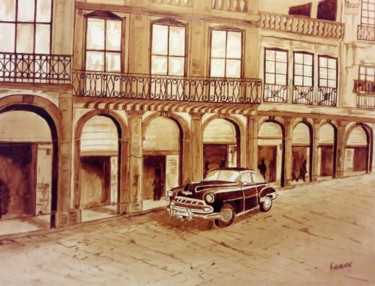 Painting titled "La Havane" by Berthe Rosso, Original Artwork, Other