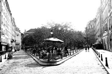 Fotografia intitulada "Place Du Tertre Par…" por Bertrand Lartillot, Obras de arte originais, Fotografia Não Manipulada