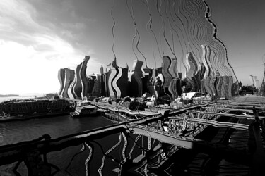 Фотография под названием "Manhatann tremble" - Bertrand Lartillot, Подлинное произведение искусства, Цифровая фотография