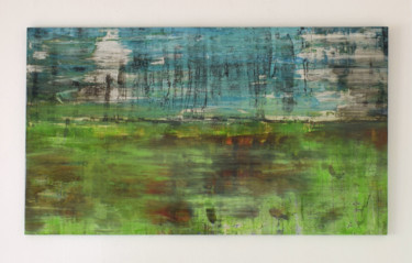 Schilderij getiteld "VEGETATION TROUBLE" door Bertrand Maury, Origineel Kunstwerk