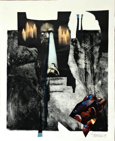 Gravures & estampes intitulée "Divinité Sectaire" par Bertrand Tardieu, Œuvre d'art originale, Gravure