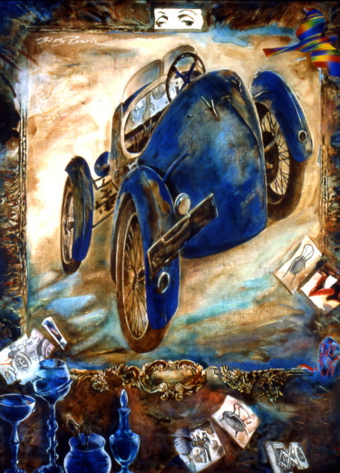 Peinture intitulée "toute une époque ©" par Billy Renoir, Œuvre d'art originale