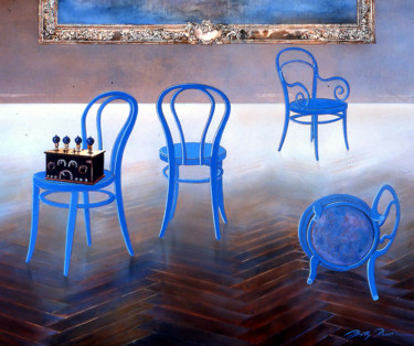 Painting titled "la culture ( les si…" by Billy Renoir, Original Artwork, Acrylic