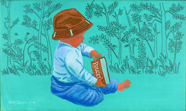 Pintura titulada "poucet ©" por Billy Renoir, Obra de arte original, Acrílico