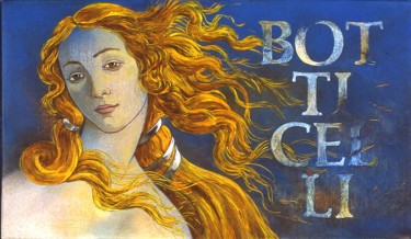 Peinture intitulée "Botticelli ©" par Billy Renoir, Œuvre d'art originale, Acrylique