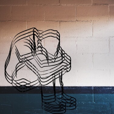 Цифровое искусство под названием "Lonely Soul" - Beth Kelni, Подлинное произведение искусства, 2D Цифровая Работа