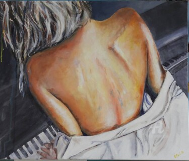 Pintura titulada "Insaisissable" por Betty Dovi, Obra de arte original, Acrílico