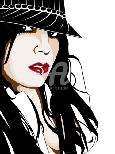 Digital Arts titled "L.A Styling" by Beto Galvez, Original Artwork, 2D Digital Work