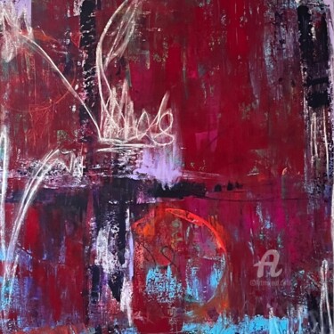 Schilderij getiteld "Night Out" door Betsey Ervin, Origineel Kunstwerk, Acryl