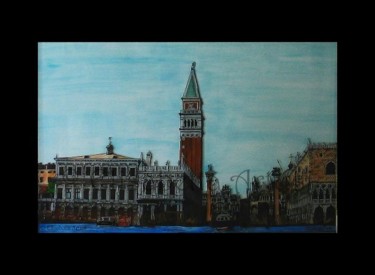 Pittura intitolato "Venezia" da Betta Artusi Art, Opera d'arte originale