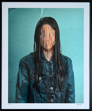 Fotografía titulada "S'effacer 01/20" por Bettina Dupont, Obra de arte original, Fotografía manipulada