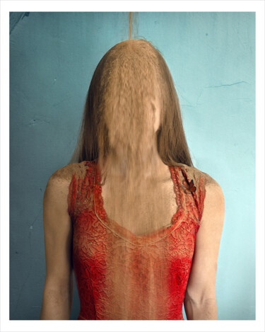 Photographie intitulée "Le sablier 1/3" par Bettina Dupont, Œuvre d'art originale, Photographie numérique