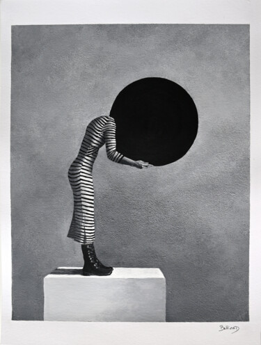 Peinture intitulée "Les formes" par Bettina Dupont, Œuvre d'art originale, Acrylique