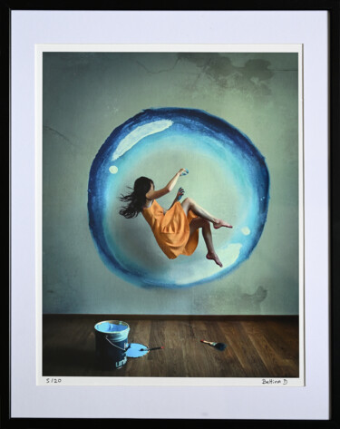 Fotografia intitolato "Créer sa bulle 05/20" da Bettina Dupont, Opera d'arte originale, Fotografia digitale