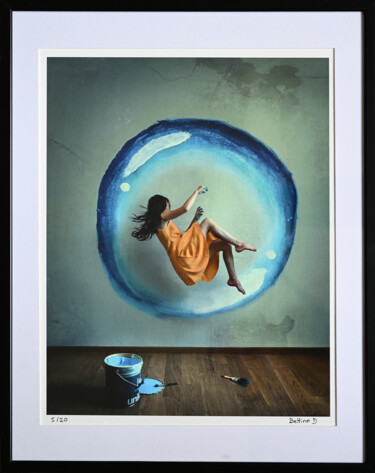 Photography titled "Créer sa bulle 05/20" by Bettina Dupont, Original Artwork, Digital Photography