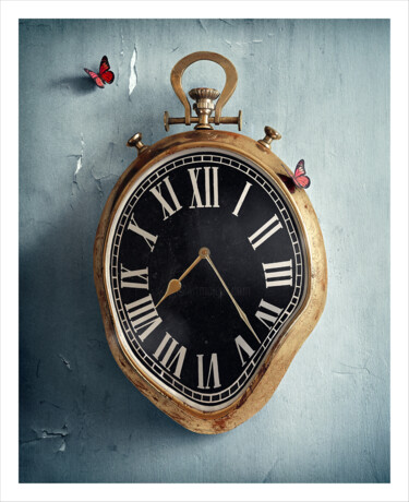 Fotografie mit dem Titel "Le temps vu par Dal…" von Bettina Dupont, Original-Kunstwerk, Digitale Fotografie