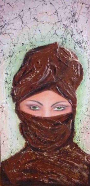 Painting titled "Woman" by Bettina Pichler, Original Artwork