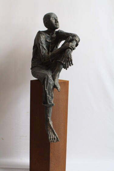 Rzeźba zatytułowany „presence6” autorstwa Betty Hanns, Oryginalna praca, Papier