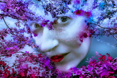 Photography titled "Réincarnation" by Betty Pepper, Original Artwork, Manipulated Photography