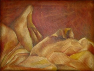 Peinture intitulée "Vagues à Lâme" par Betty Cohen, Œuvre d'art originale, Autre