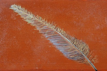 Artcraft titled "Plume d'aigle royal…" by Beuz Art, Original Artwork