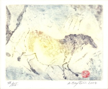 Painting titled "" Hommage à Lascaux"" by Abol, Original Artwork