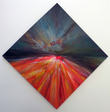 Peinture intitulée "Mirage" par Biagio Licchello, Œuvre d'art originale, Acrylique