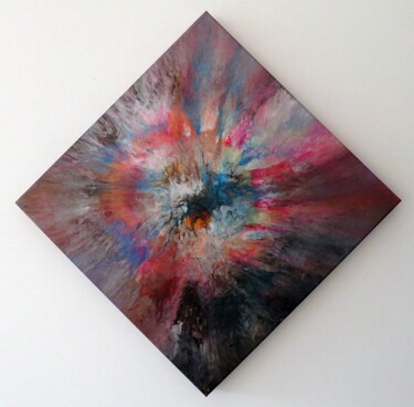 Painting titled "Colorfull" by Biagio Licchello, Original Artwork, Acrylic Mounted on Wood Stretcher frame