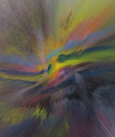 Schilderij getiteld "Sunrise" door Biagio Licchello, Origineel Kunstwerk, Acryl