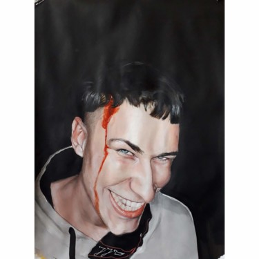 Ouch Peinture intitulée "Ouch" par Bianca Kis, Œuvre d'art originale, Acrylique