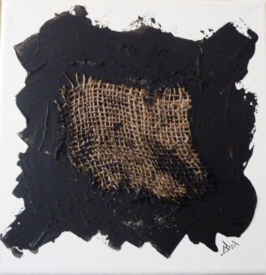 Peinture intitulée "Marée noire 2" par Brigitte Bibard-Guillon, Œuvre d'art originale, Autre