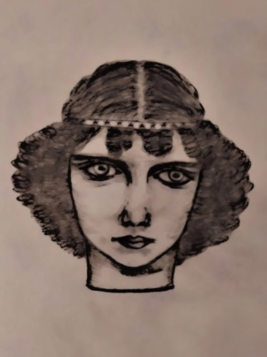 Drawing titled "Ire" by Wingardium Leviosa, Original Artwork, Charcoal