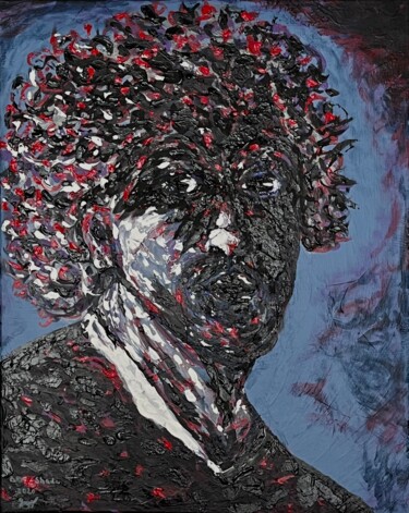 Peinture intitulée "Shade" par Biggivinci, Œuvre d'art originale, Acrylique Monté sur Châssis en bois