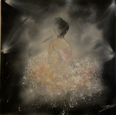 Pintura titulada "Lumière gracieuse" por Seven Minutes, Obra de arte original, Acrílico