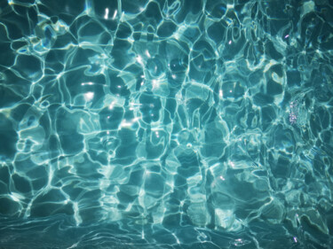 Fotografia intitulada "Abstract Water Surf…" por Bilge Paksoylu, Obras de arte originais, Fotografia digital