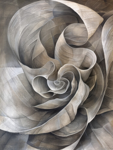 Digital Arts titled "Abstract Geometric 6" by Bilge Paksoylu, Original Artwork, AI generated image