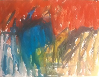 Zeichnungen mit dem Titel "Foreigners" von Bilgehan Altinoglu, Original-Kunstwerk, Aquarell