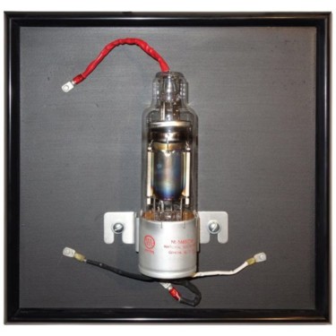 Vacuum Tube Wall Sculpture Circa 1950, Rare. Sculpture titled "Vacuum Tube Wall Sc…" by Bill Reiter, Original Art, Glass