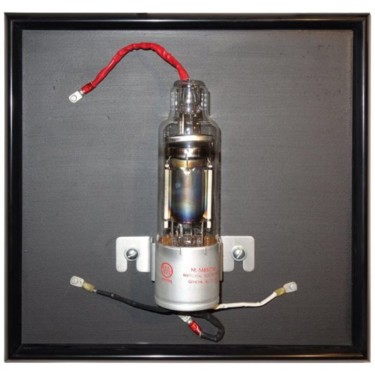 Sculpture titled "Vacuum Tube Wall Sc…" by Bill Reiter, Original Artwork, Glass