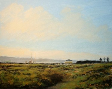 Painting titled "Dollymount Dunes" by Bill O'Brien, Original Artwork